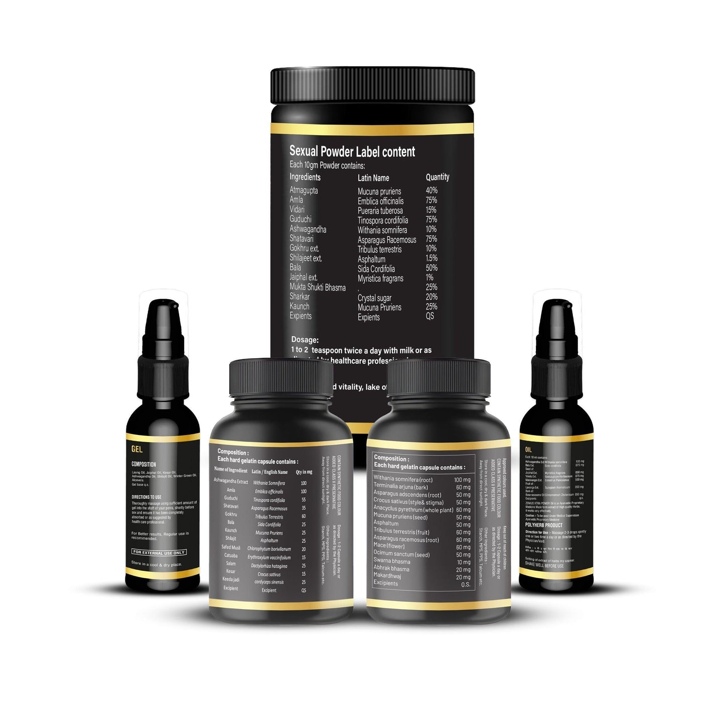 Zenius Xtra Power Gold Kit