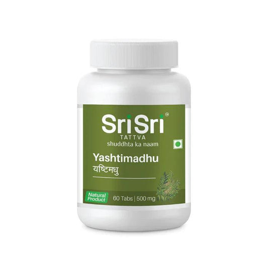 Sri Sri Tattva Yashtimadhu Tablet - 500mg - 60 Tablet