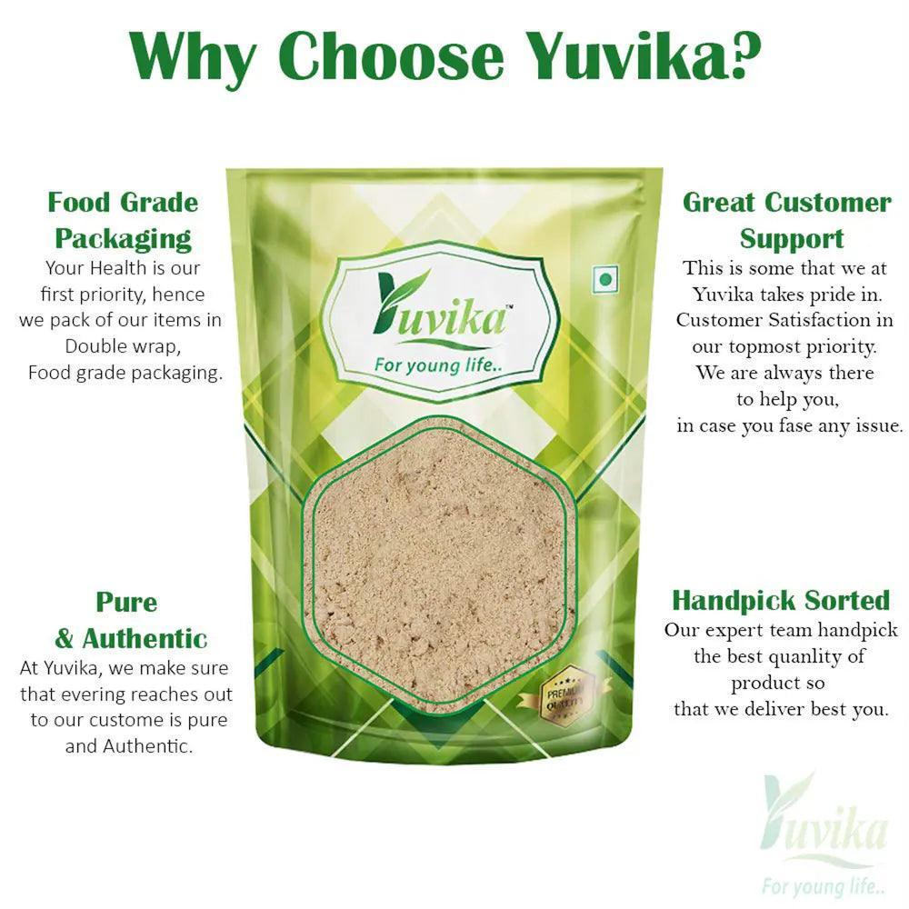 YUVIKA Musli Kali Powder - Curculigo Orchiodes - Black Musli Powder