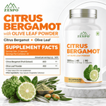 Zespo Citrus Bergamot 1200 mg with Olive Leaf – 90 Capsules
