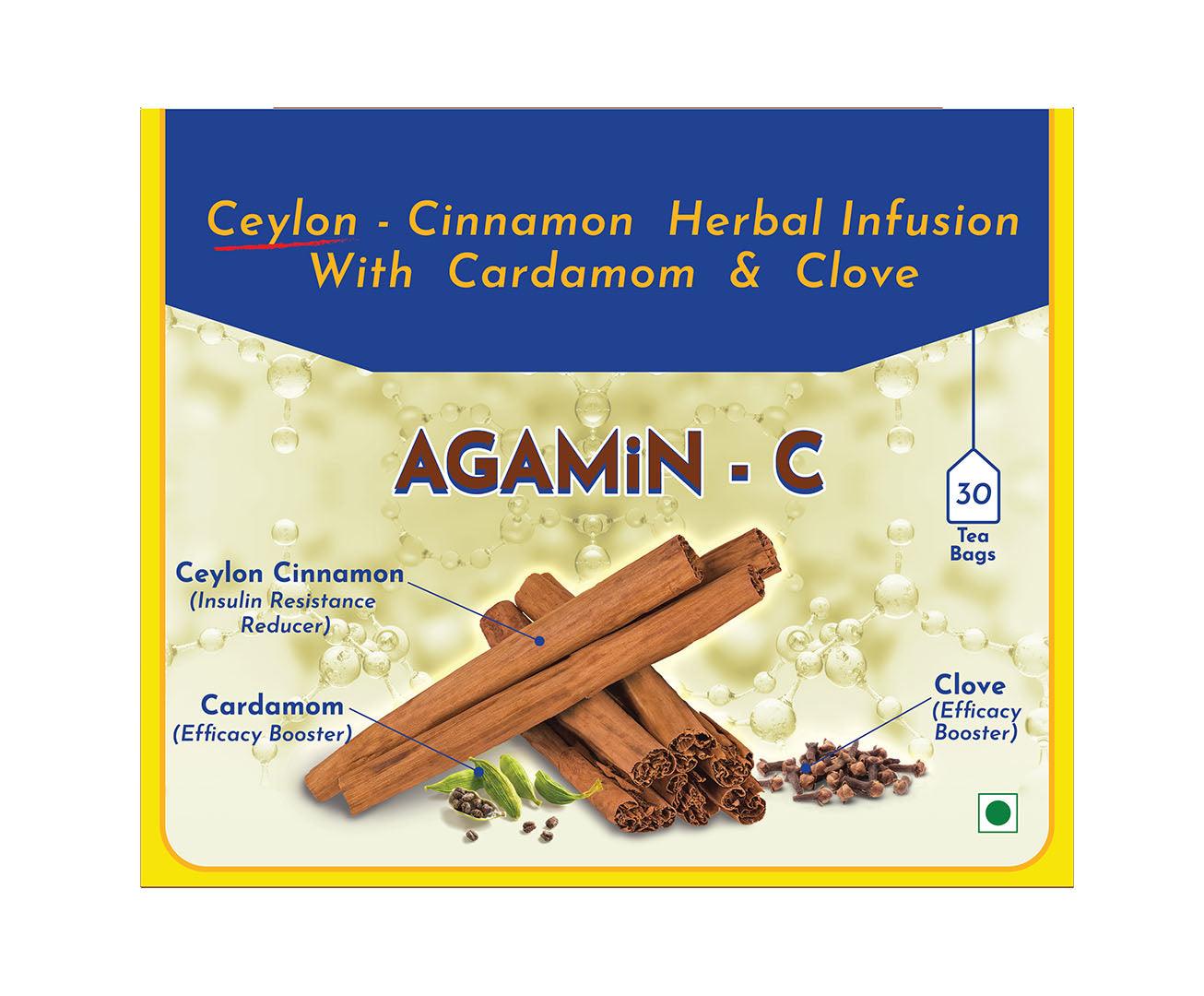 Aellam Agamin-C Herbal Infusion Dip-Tea