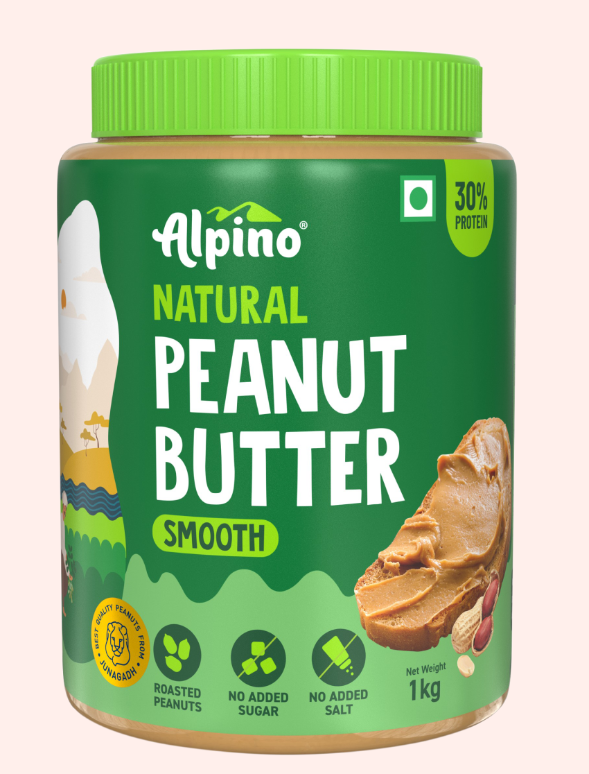Alpino Natural Smooth Peanut Butter