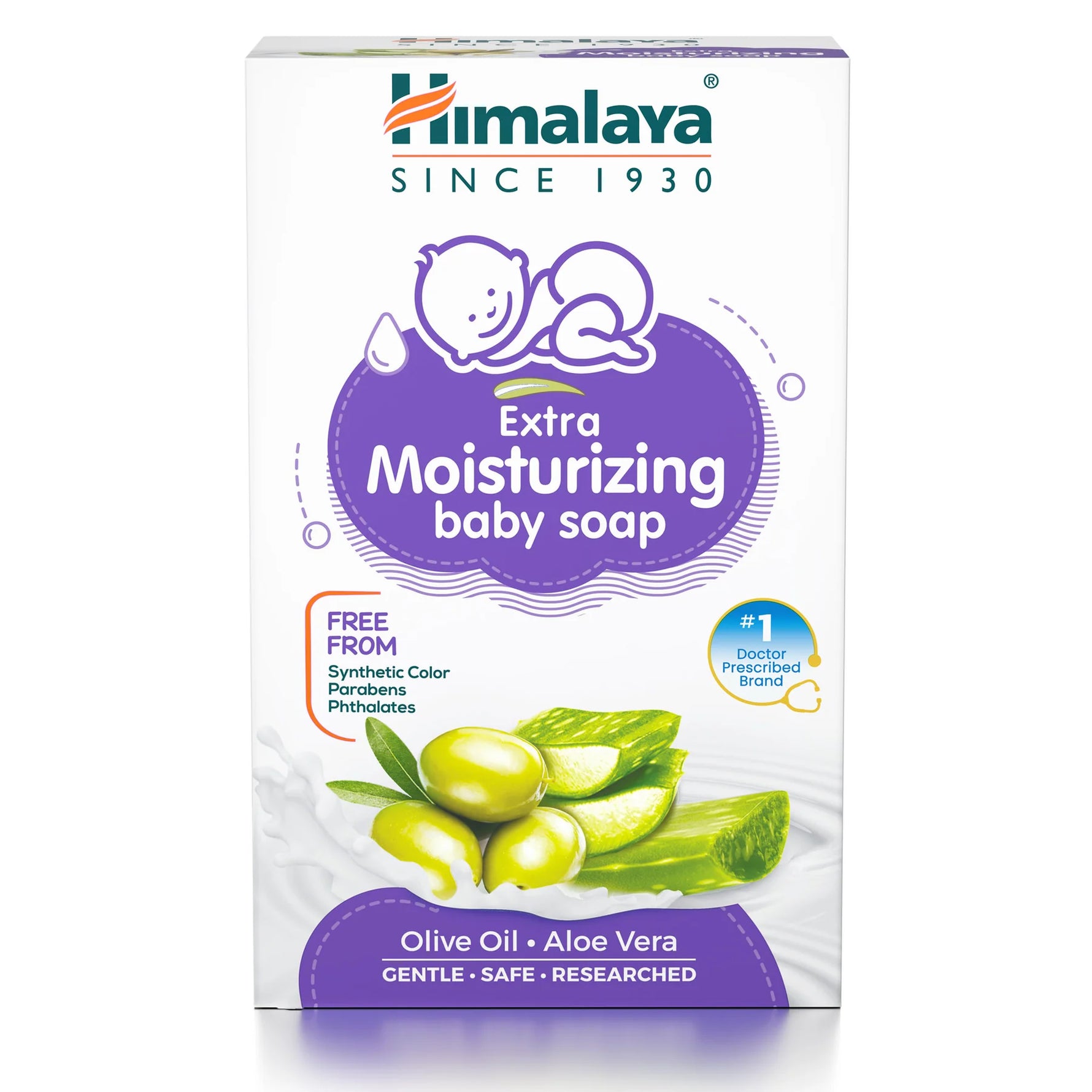 Himalaya Extra Moisturizing Baby Soap - 125gm