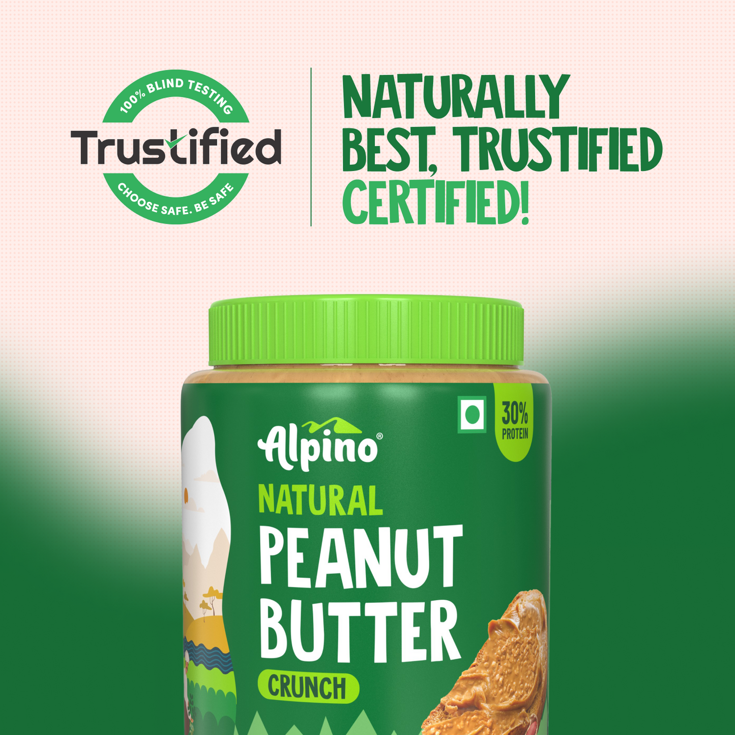 Alpino Natural Crunch Peanut Butter