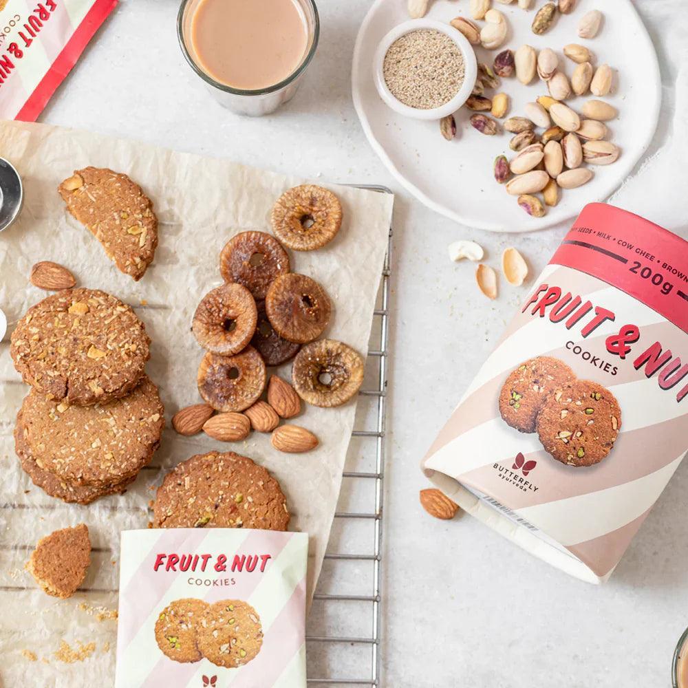 Butterfly Ayurveda Fruit & Nut Cookies