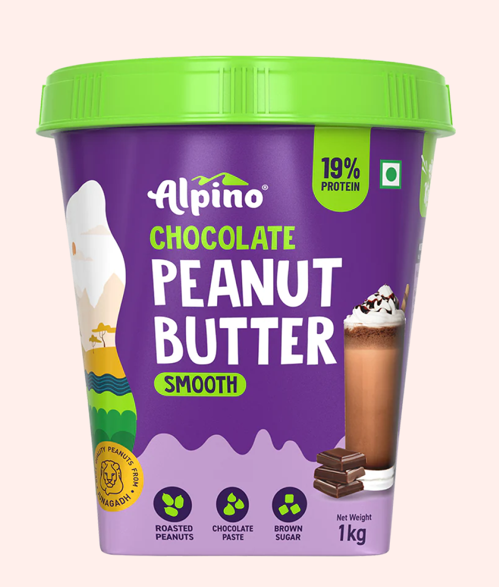 Alpino Chocolate Peanut Butter Smooth, 1 kg