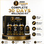 Josh Power Time Kit for Men | 30 Days Wellness Kit | Herbal Wellness Support Formula | Premium Daily Care Kit