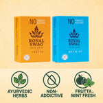 Royal Swag Herbal Cigarettes Frutta & Mint Flavour - Tobacco Free (20 Sticks - 1 Pack)