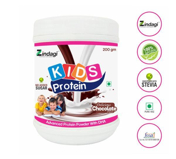 Zindagi Kids Protein Powder Delicious Chocolate