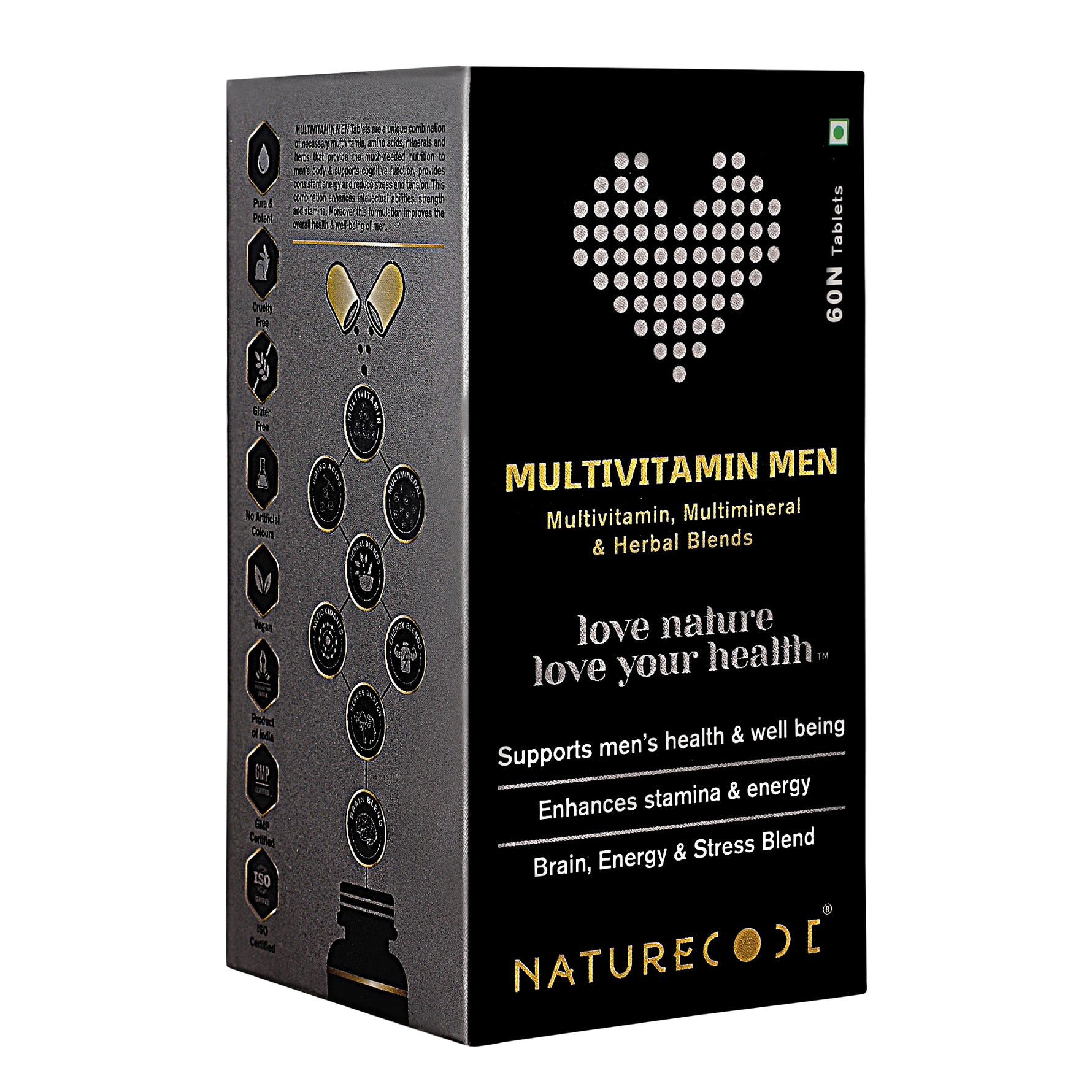 Nature Code Multivitamin Men Tablet - 60 Tablet