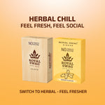 Royal Swag Herbal Cigarettes Ginger & Clove - Tobacco & Nicotine Free (Pack of 20)