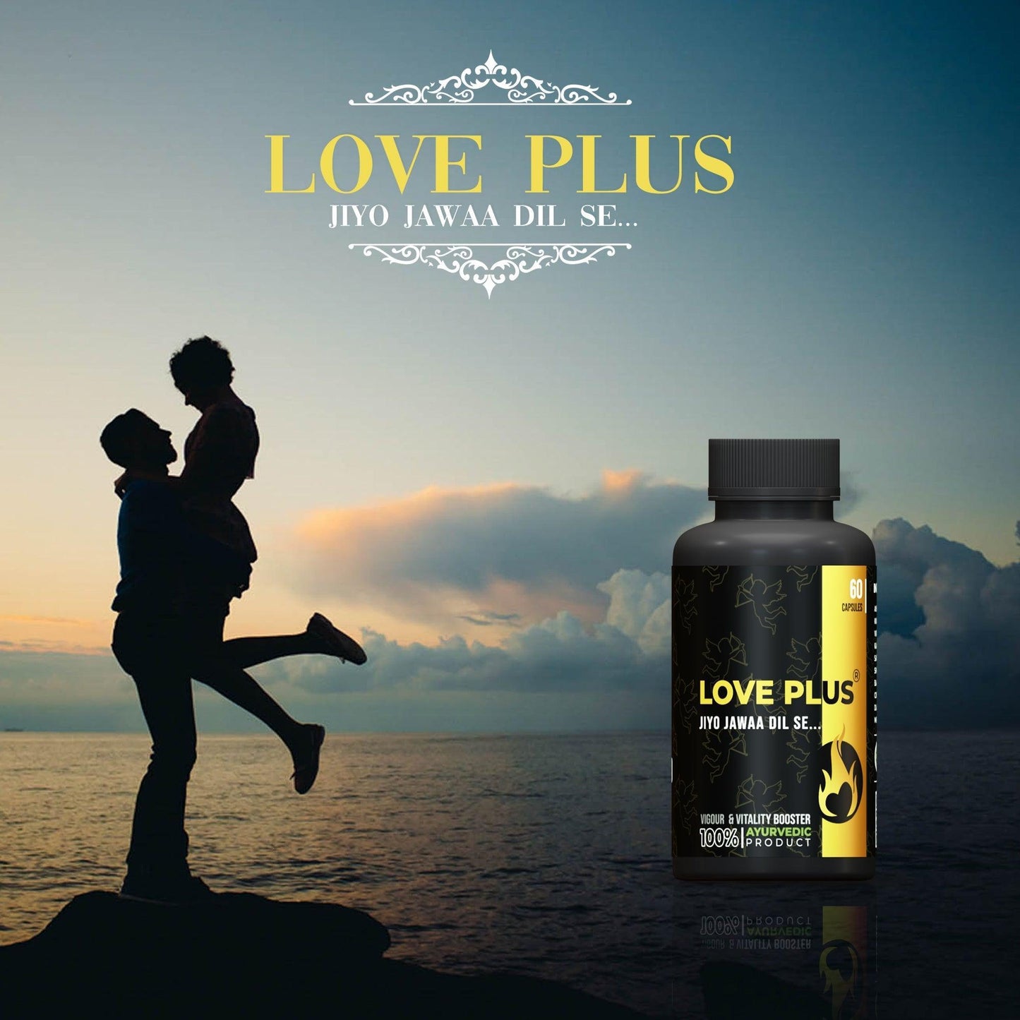 Pharma Science Love Plus for Sexual Wellness Capsule - 60 Capsules