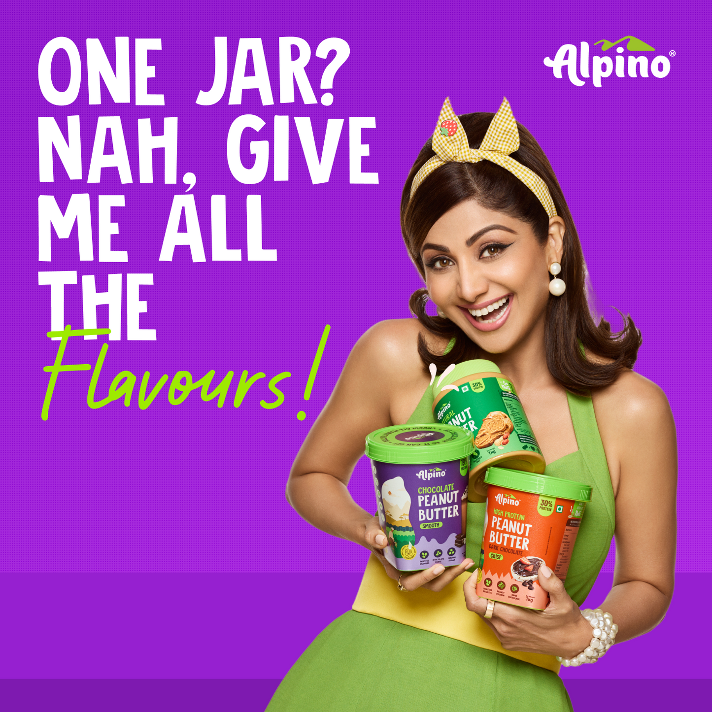 Alpino Chocolate Peanut Butter Smooth, 1 kg