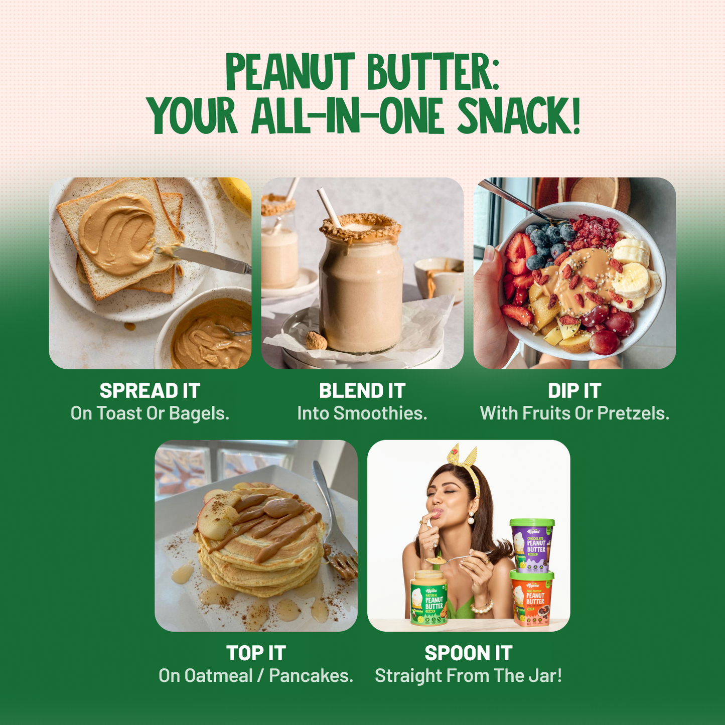 Alpino Natural Smooth Peanut Butter
