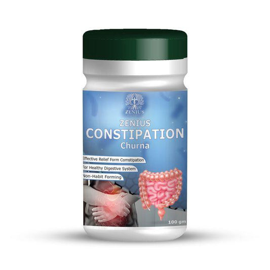 Zenius Constipation Churan - Constipation Churan Relief from Constipation, Acidity, and Digestive Issues - 100gm Powder