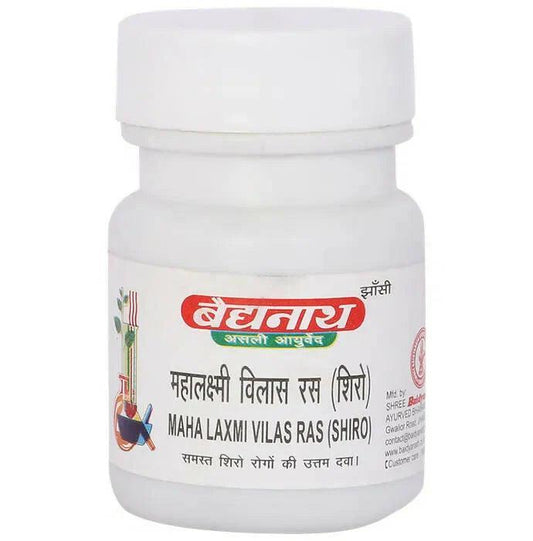 Baidyanath (Jhansi) Maha Lakshmi Vilas Ras Tablets - 40 Tabs