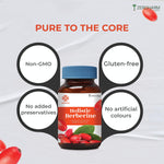 Zeroharm Holistic 98% Pure Berberine Tablets - 800mg Berberine Extract Per Day - Supports Healthy Blood Sugar, Cholestrol Levels for Men & Women - Nano Formulated 60 Tablets