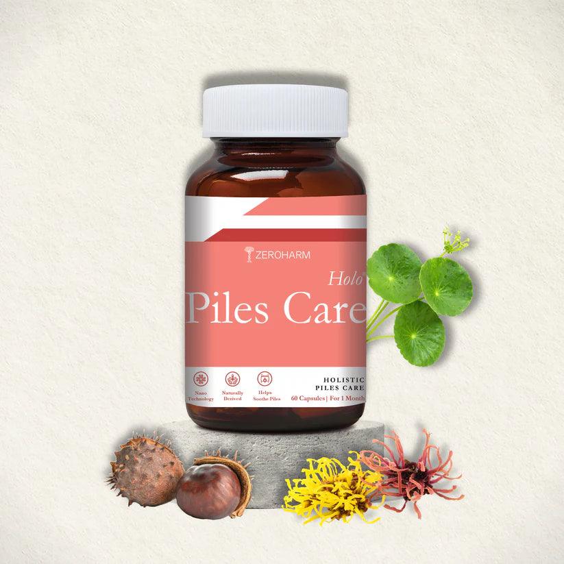 Zeroharm Holo Piles Care Capsules - 60 Capsules