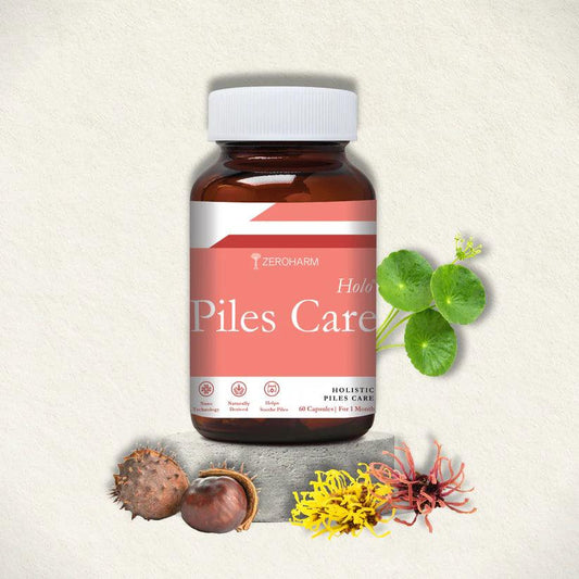 Zeroharm Holo Piles Care Capsules - 60 Capsules