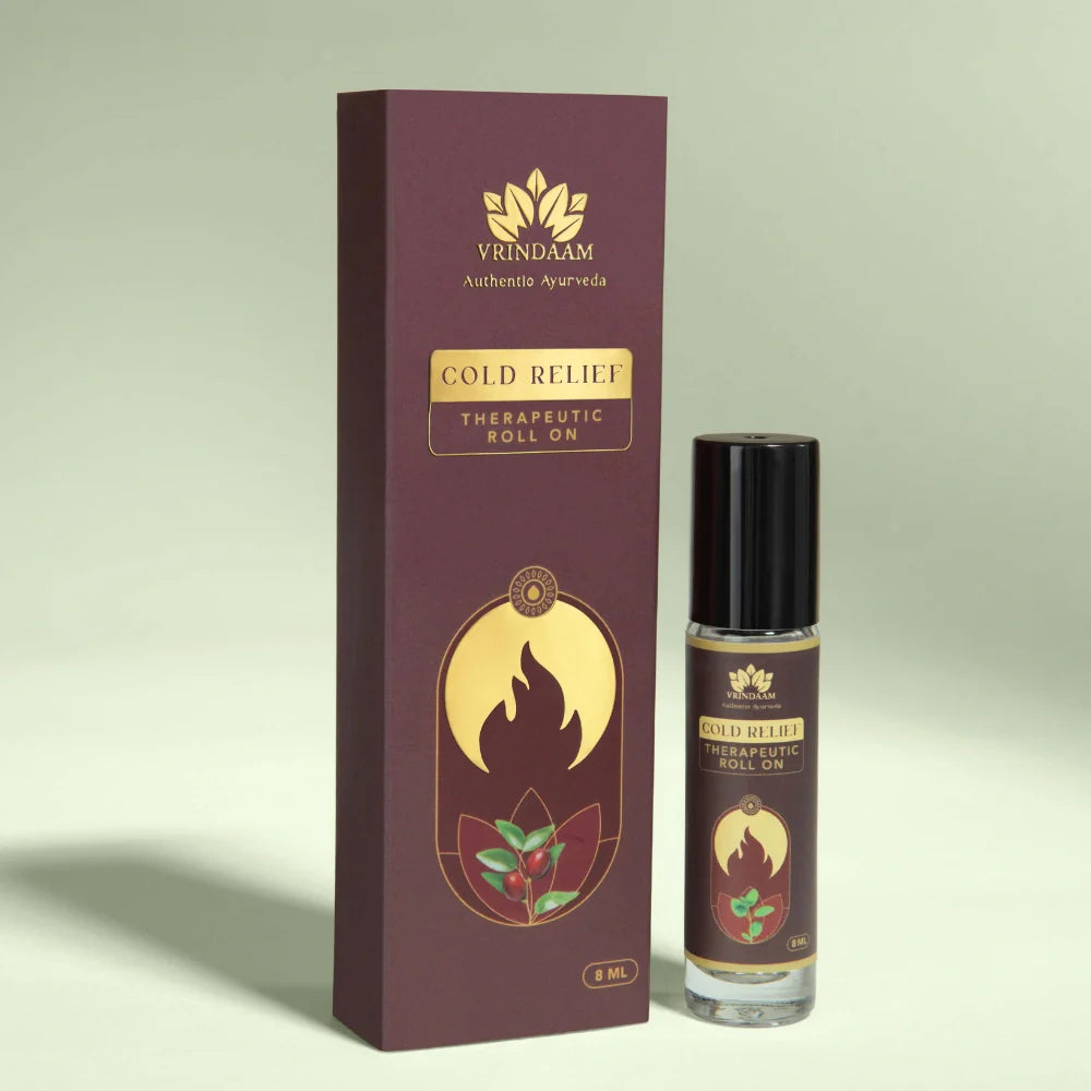 Vrindaam Cold Relief Body Roll On - 8ml