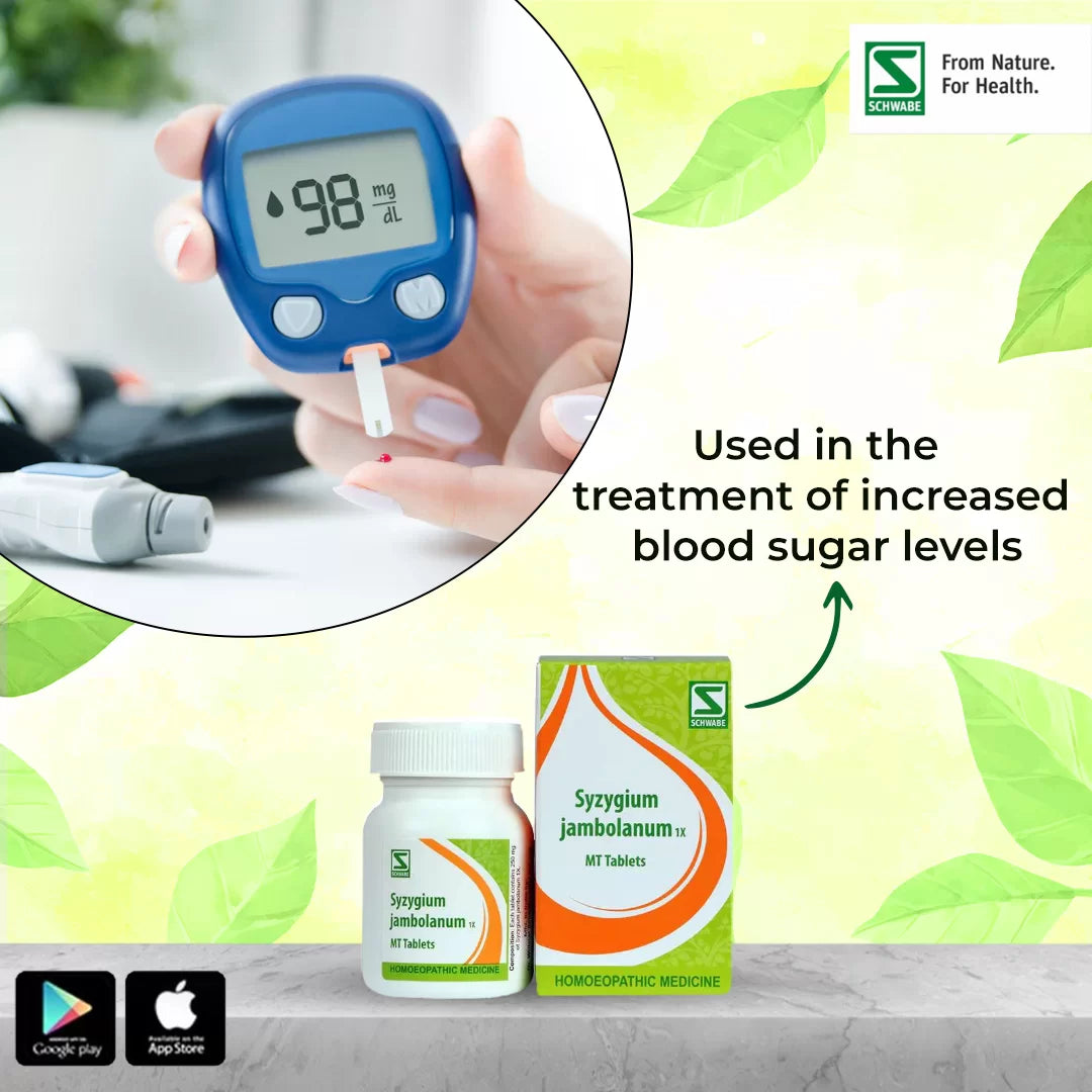 Dr Willmar Schwabe India Syzygium Jambolanum Trituration Tablet 1X - 20gm