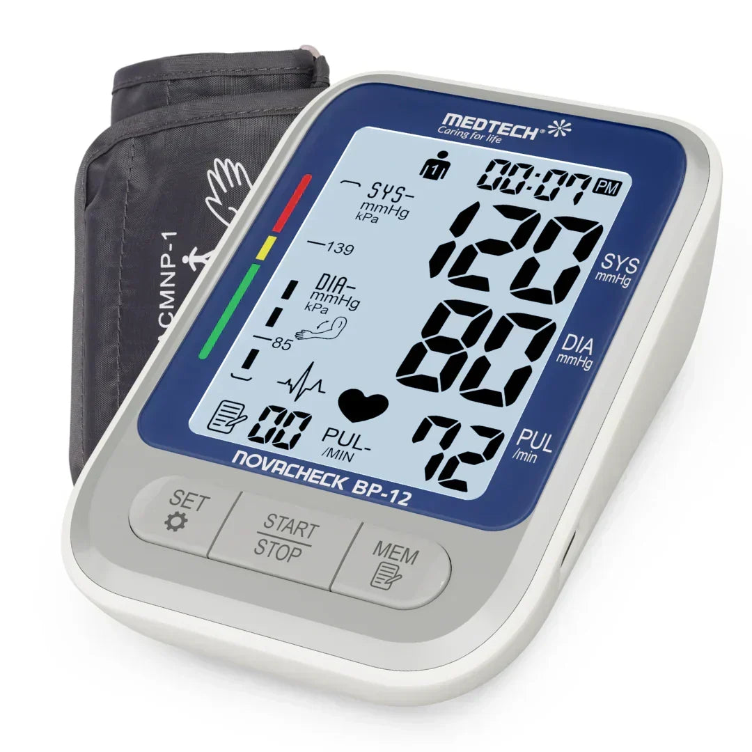 Bp Temp Machine Medtech Automatic Digital BP Machine Blood Pressure Monitor BP12 (with ...