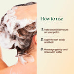 Moha: Damage Repair Sulfate-Free Shampoo (200ml) - Sulfate-Free Argan Oil Shampoo for Dry Hair