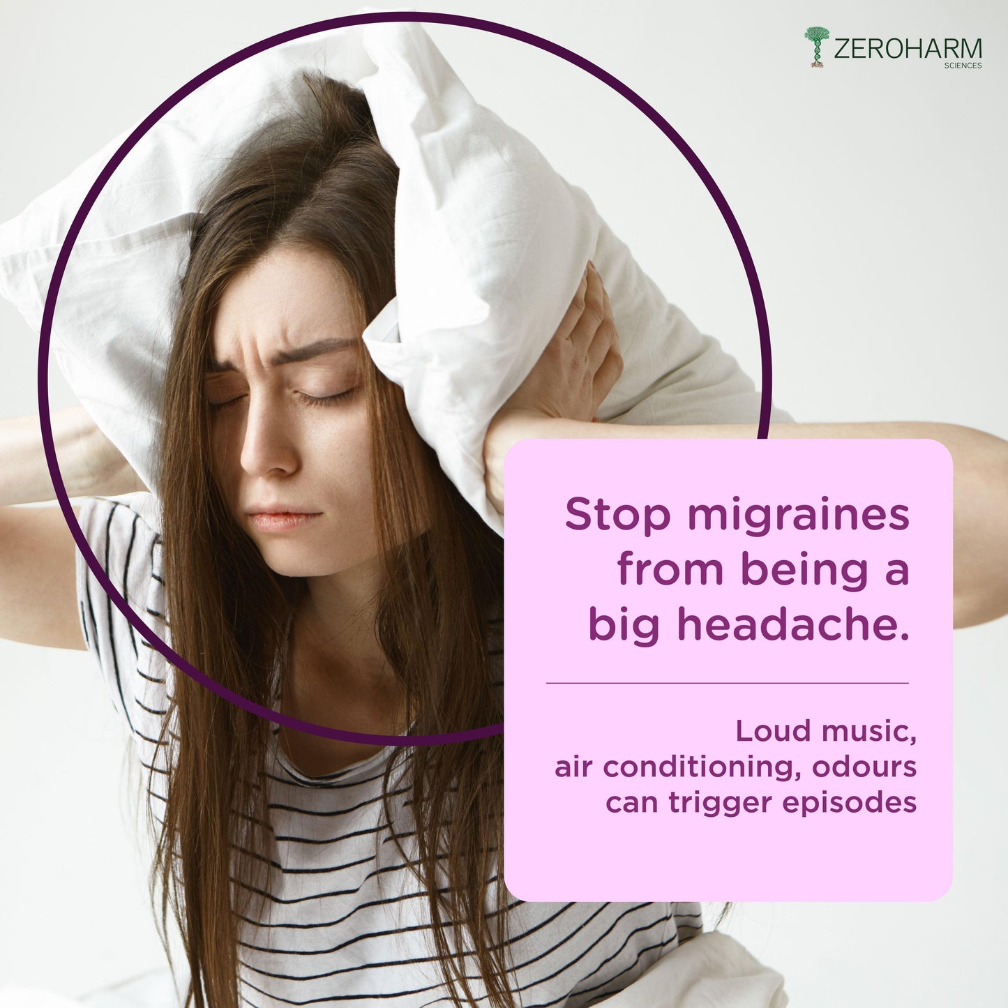 Zeroharm Holo Migraine Nano Capsule - 60 Capsules