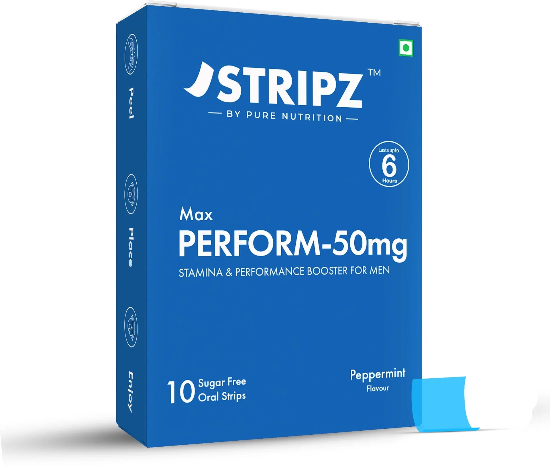 प्योर न्यूट्रिशन परफॉर्म 50mg, 12 ओडीएस | रोज़ाना तंदुरुस्ती और प्रदर्शन में सहायक