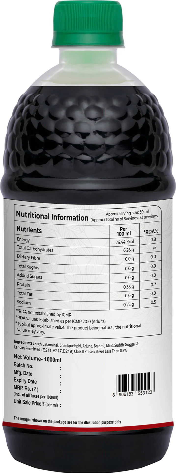 Pure Nutrition Cardia Juice – 1000ml | Herbal Wellness Blend | Daily Heart Care Support