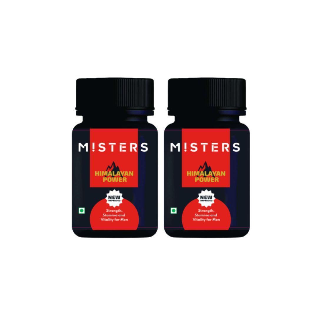 Misters Himalayan Power for Men Veg Capsule - 60 Capsules