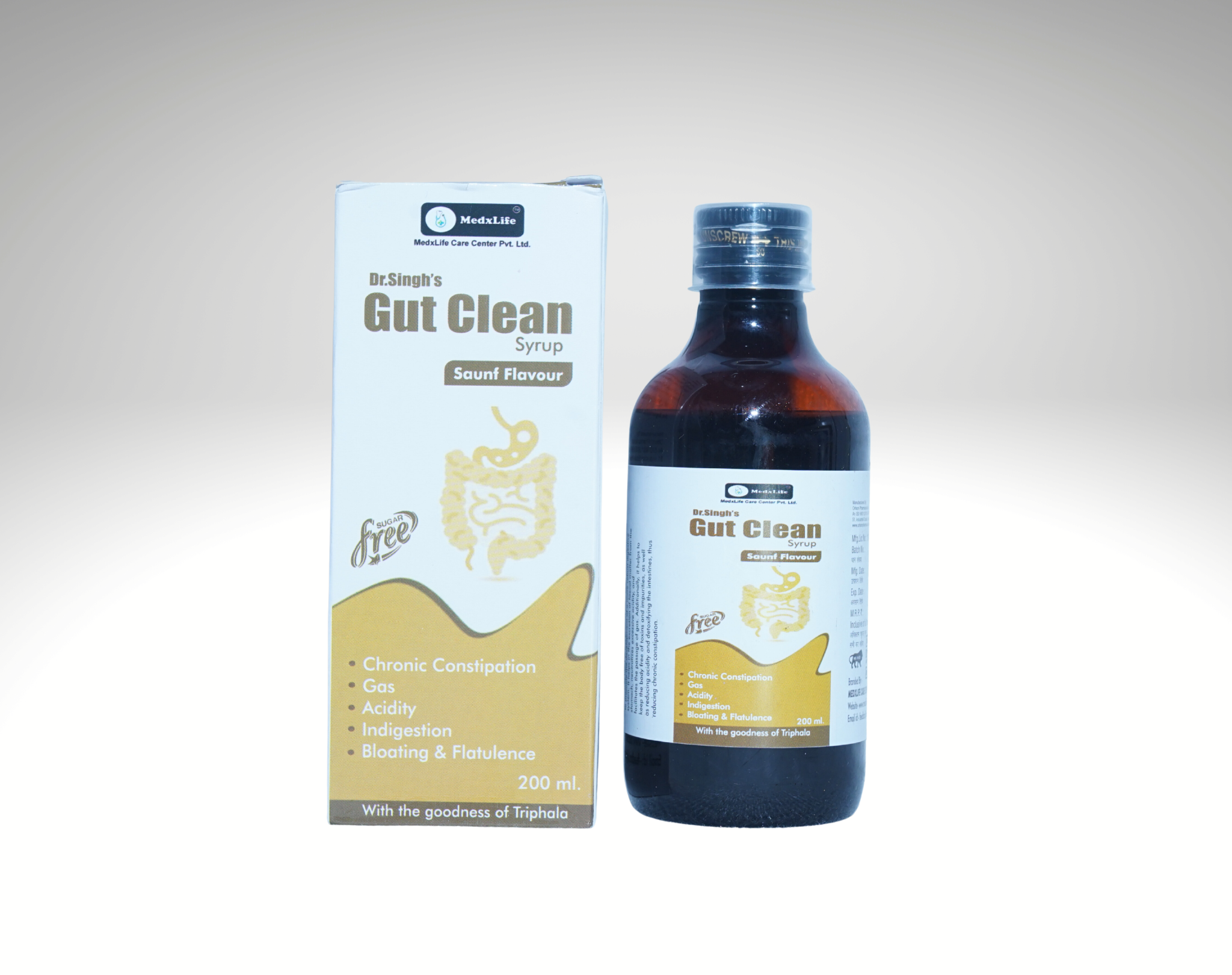 Dr. Singh’s Gut Clean Syrup - 200ml