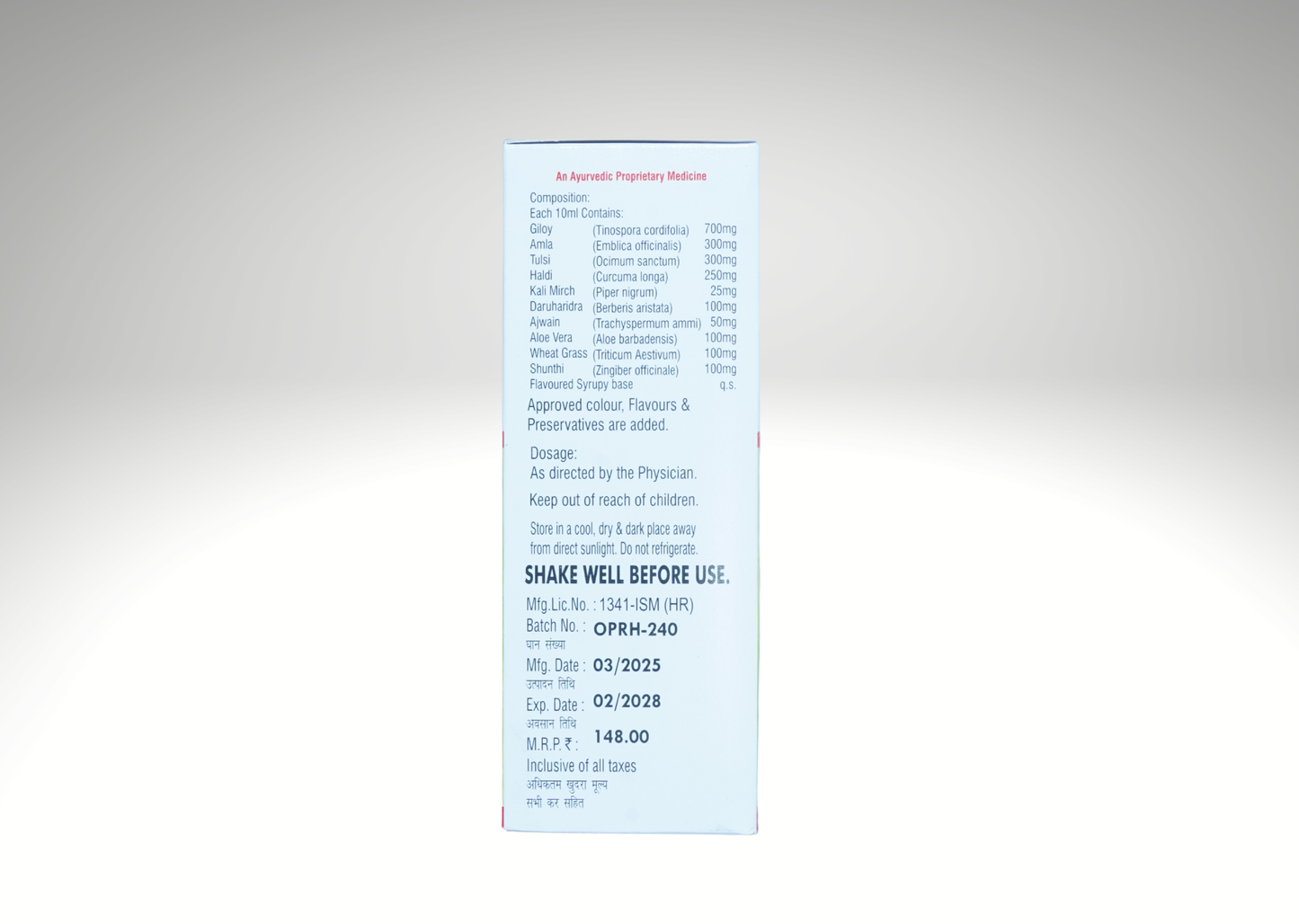 Dr. Singh’s Herbofit Tonic (Tulsi Flavour) - 200ml