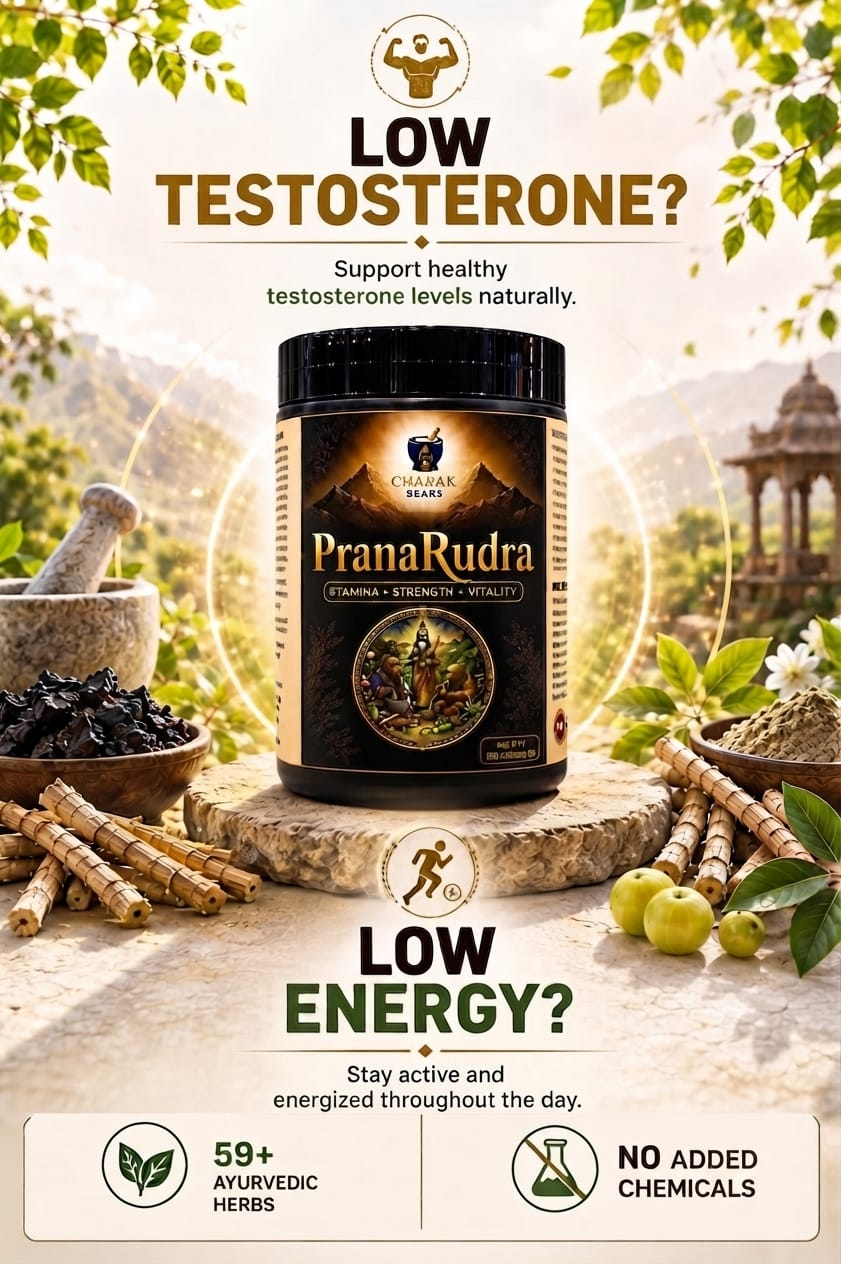 MedxLife's PranaRudra Capsule | Stamina |Testosterone| 120 Capsules