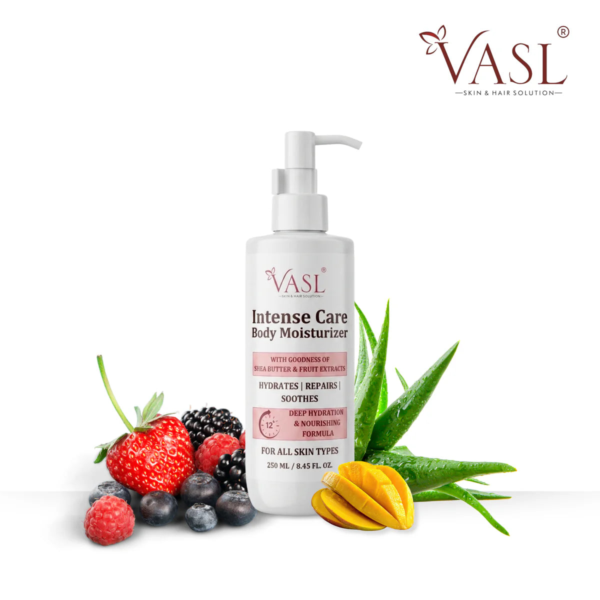 VASL Intense Care Body Moisturizer - Deep Barrier Repair Lotion