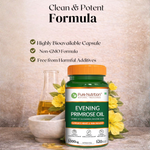 Pure Nutrition Evening Primrose Oil 10% GLA – 60 Liquid Filled Capsules | Women’s Wellness Support