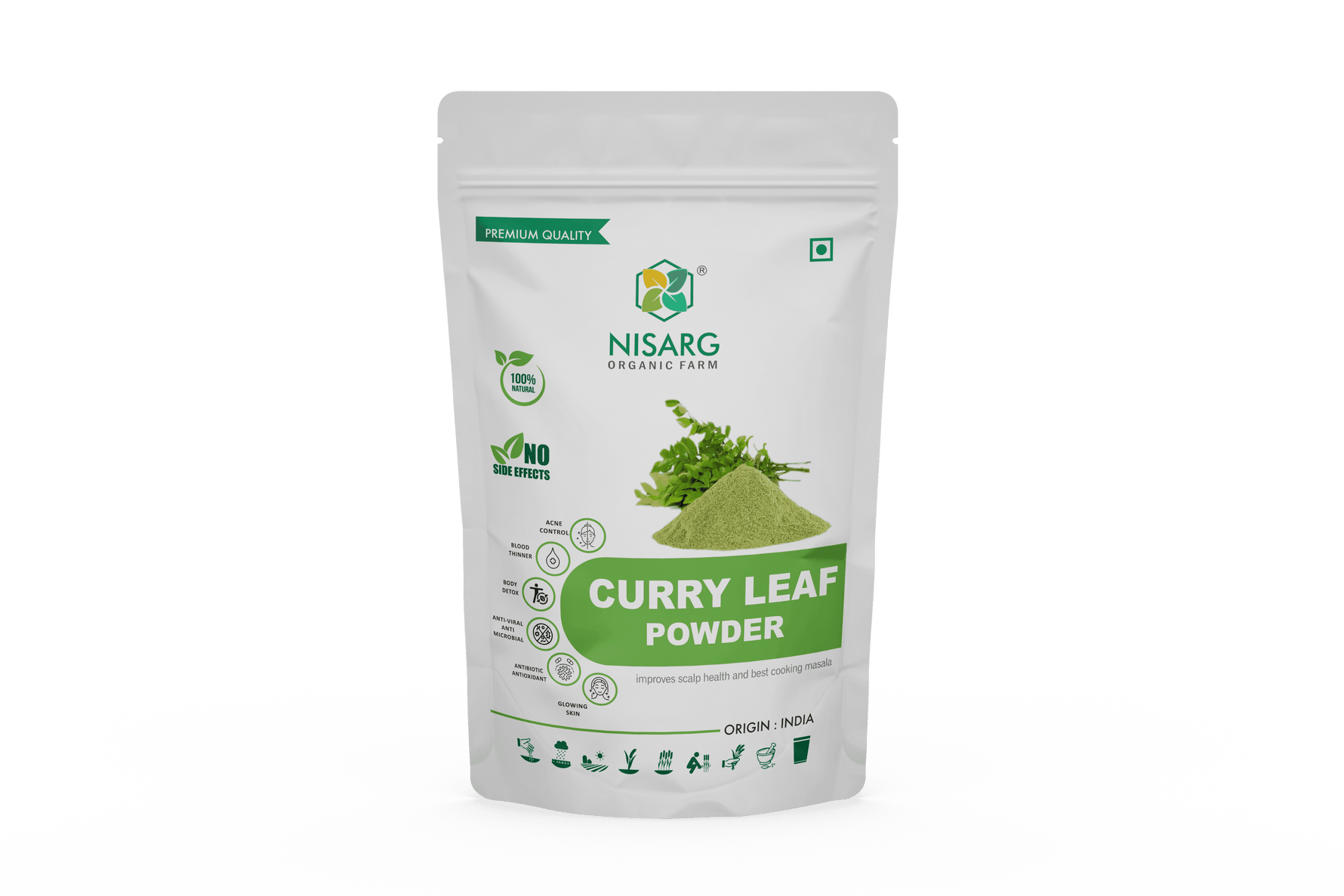 Nisarg Organic Curry Leaf Powder