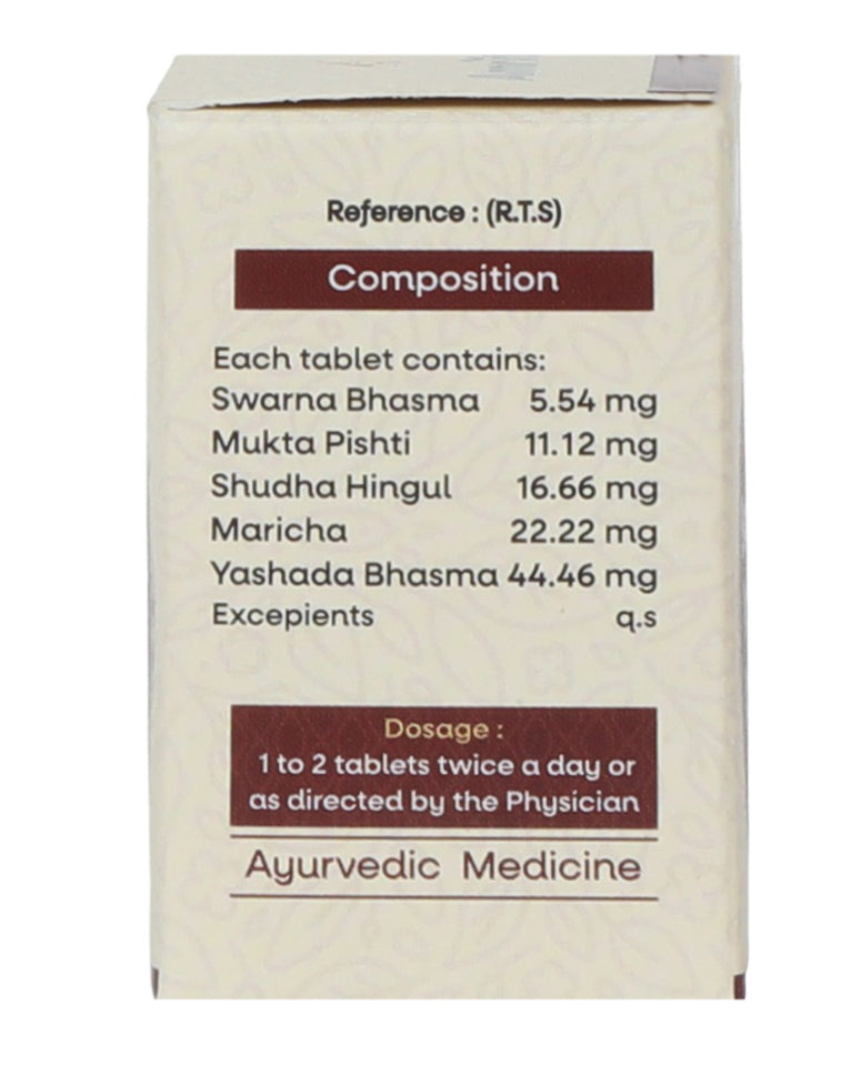 Amrita Swarna Malini Vasant Tablet