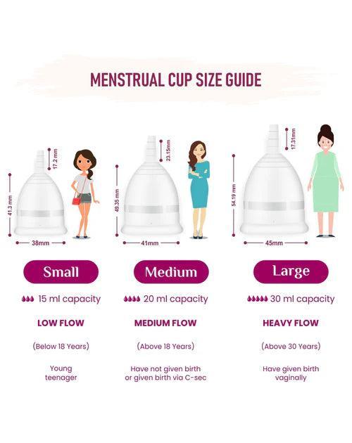 Gynocup Pink Reusable Menstrual Cup (Free Cramp Relief Roll On)