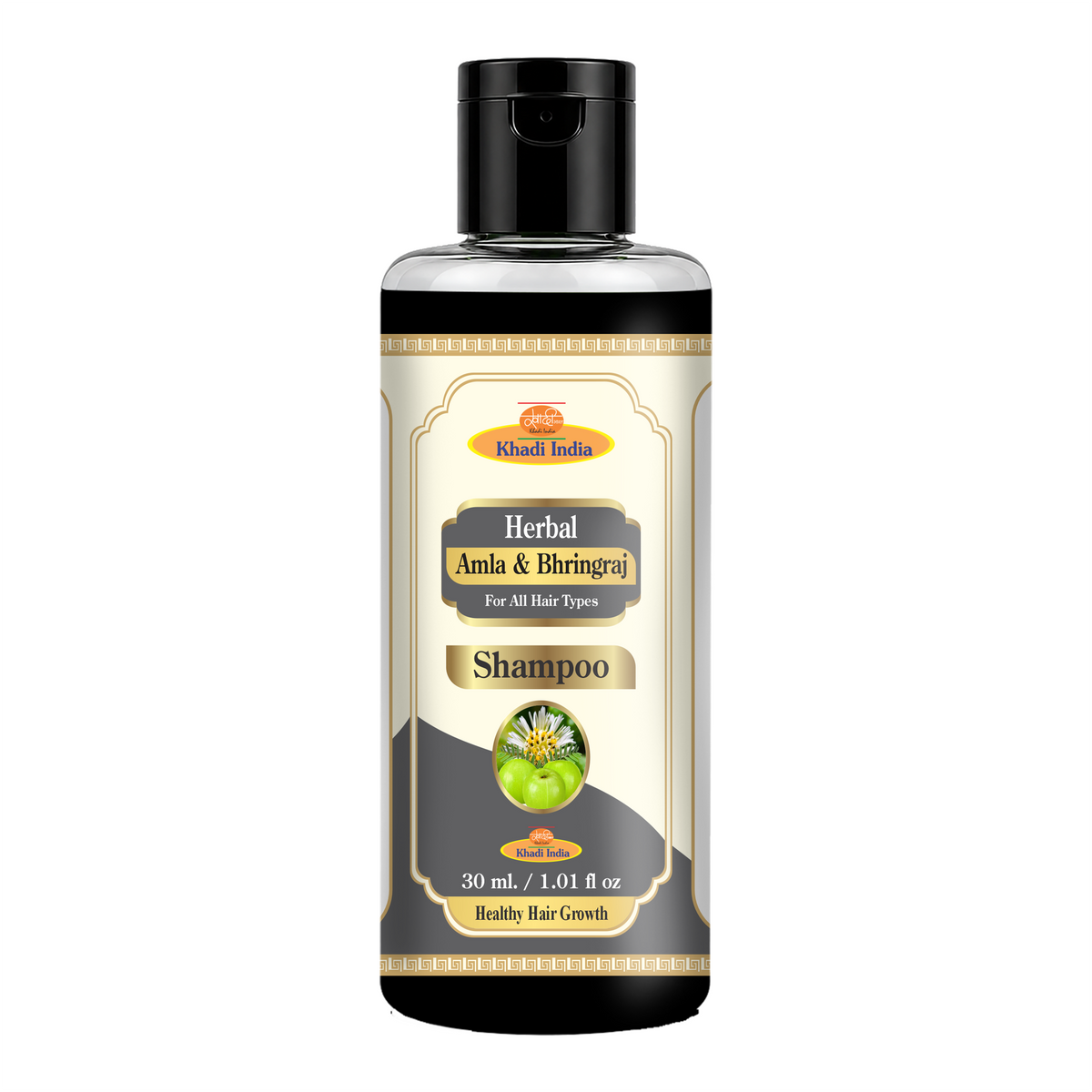 Khadi Care Herbal Amla & Bhringraj Shampoo for Hair Fall Control - 210ml