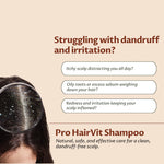 Millennium Herbal Care Pro HairVit AD Anti Dandruff Shampoo (100ml Each)
