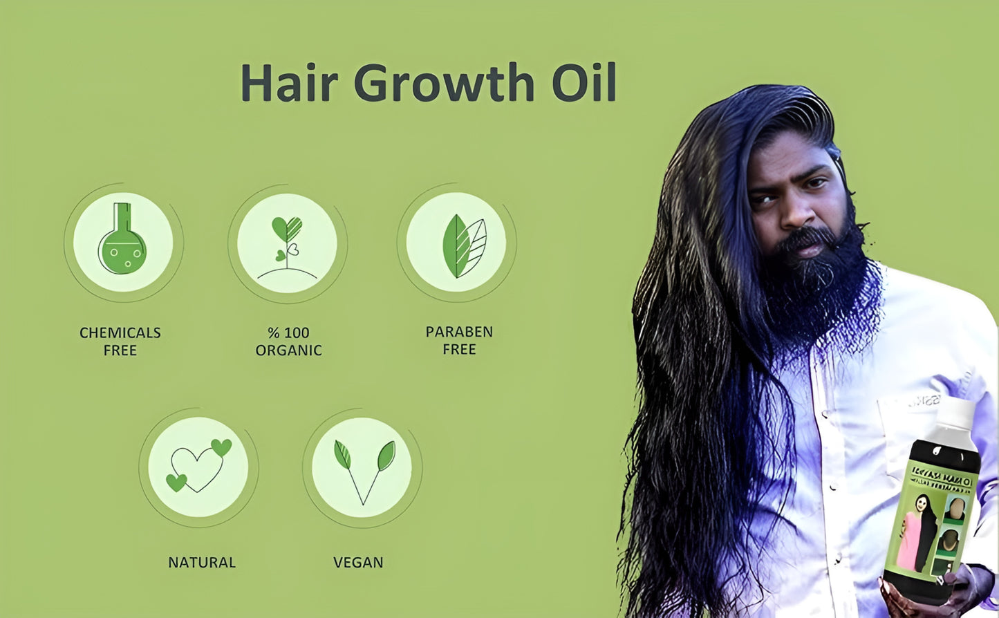 Rudra Mantra Adivasi Hair Oil - 100 ML