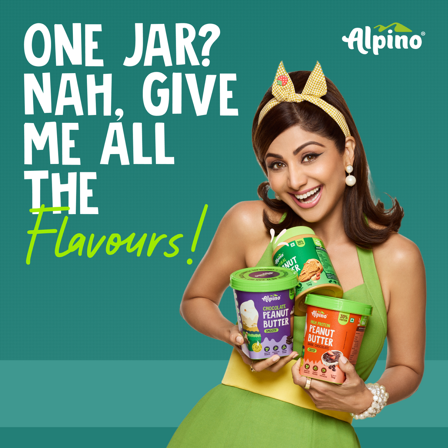 Alpino Organic Crunch Peanut Butter, 1 kg