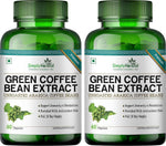 Simply Herbal Green Coffee Bean Extract 800mg Capsule - 60 Capsules
