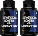 Simply Herbal Testosterone Booster With Horny Goat Weed Capsule - 60 Capsules (Pack of 2)
