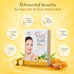 VASL Anti Ageing Sugarcane Honey Facial Kit 2in1 - Skin Tightening Facial Kit