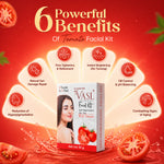 VASL Anti Ageing Tomato Facial Kit 2 in 1 Pack - Skin Tightening Facial Kit