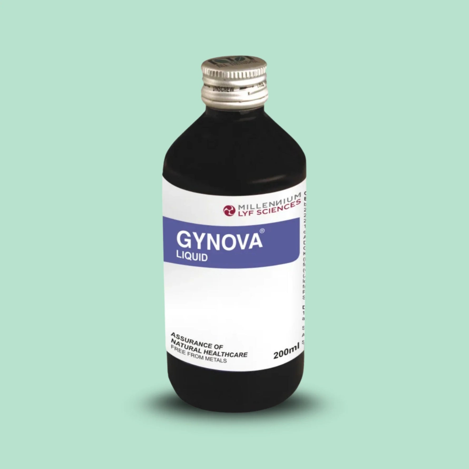 Millennium Herbal Care Gynova Liquid (200ml Each) (Pack of 2)