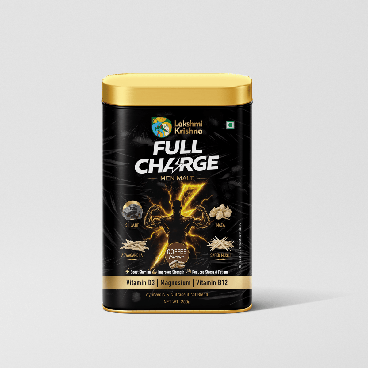 Lakshmi Krishna Naturals Full Charge Stamina Men Malt