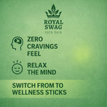 Royal Swag Herbal Cigarettes Variety Pack (Ginger, Clove, Paan) - (30 Sticks - 3 Pack)